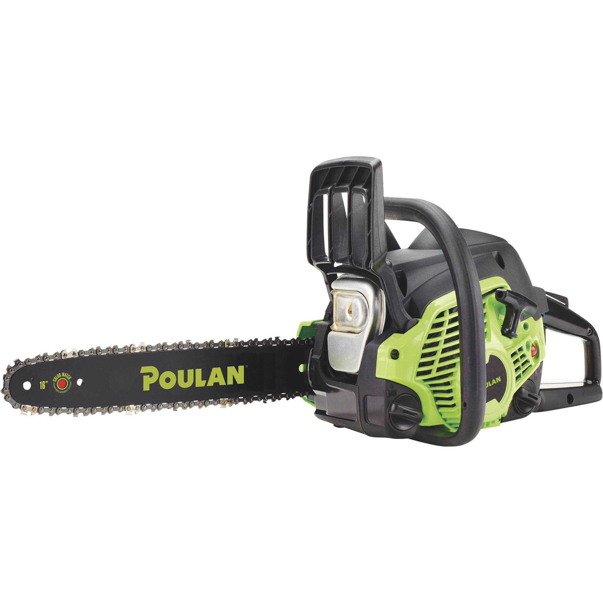 Poulan 2-Cycle Gas Chainsaw, 16in. Bar, 38cc, Model# PL3816